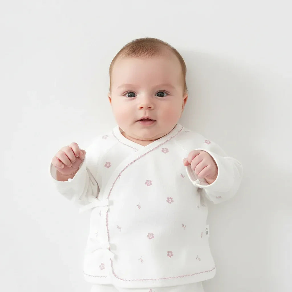 Newborn Cotton Delivery Room Jacket – Gentle Warmth for First Days - LunaKit Baby