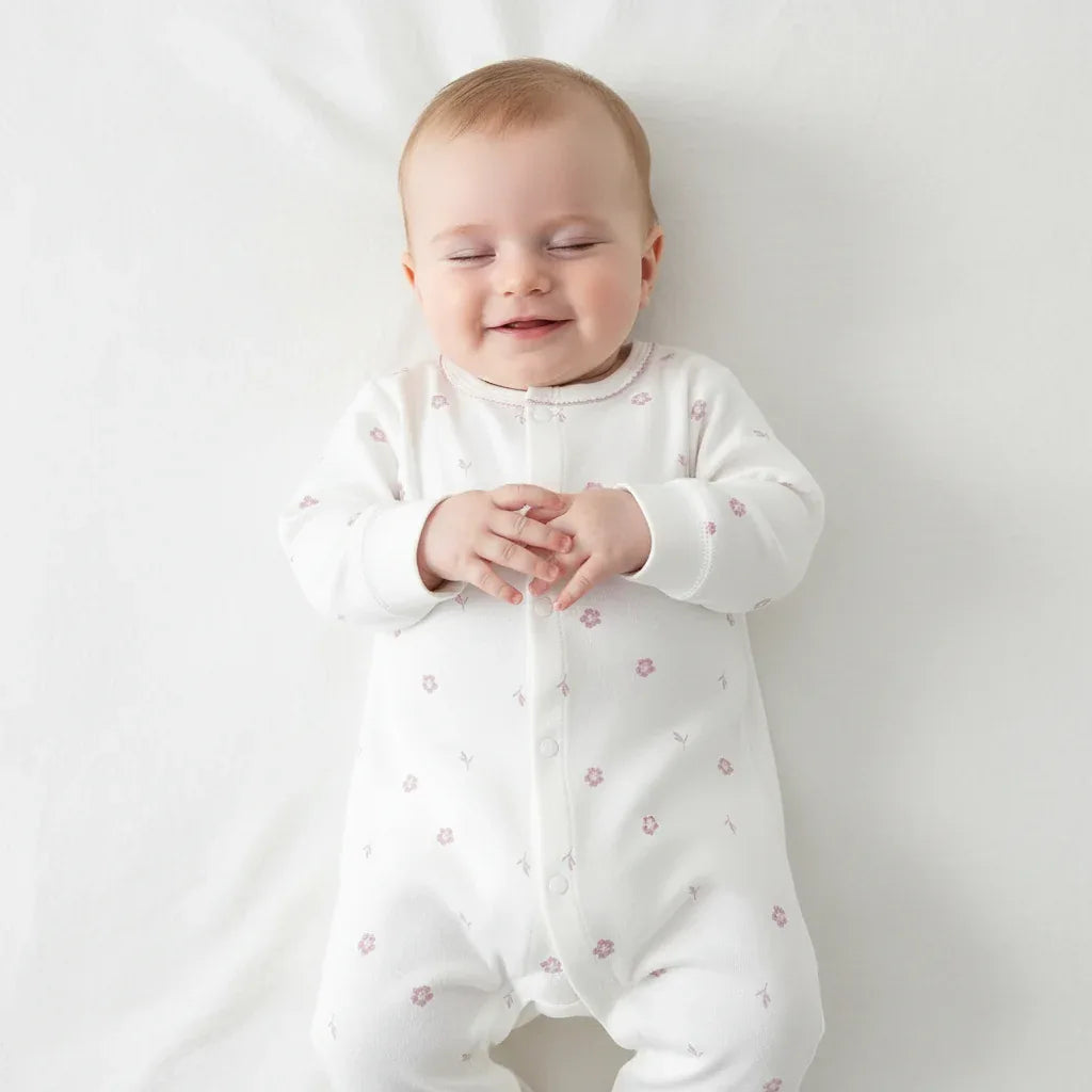 Baby Cotton Loungewear Onesie – Soft Comfort for Cozy Home Days - LunaKit Baby