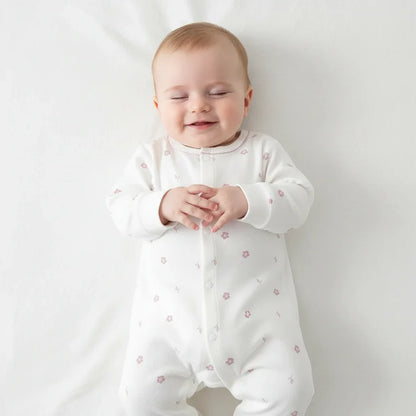 Baby Cotton Loungewear Onesie – Soft Comfort for Cozy Home Days - LunaKit Baby