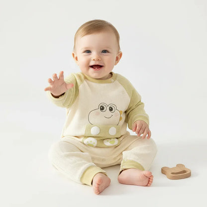 Baby Winter Cotton Jumpsuit – Cozy Warmth for Little Adventures - LunaKit Baby