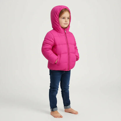Kids Plush Winter Jacket – Cozy Protection for Cold Adventures - LunaKit Baby