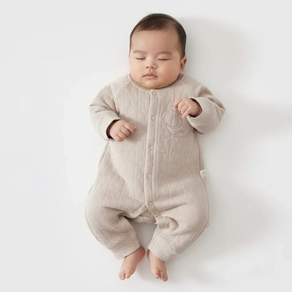 Baby Cotton Sleep Jumpsuit – Cozy Comfort for Peaceful Nights - LunaKit Baby