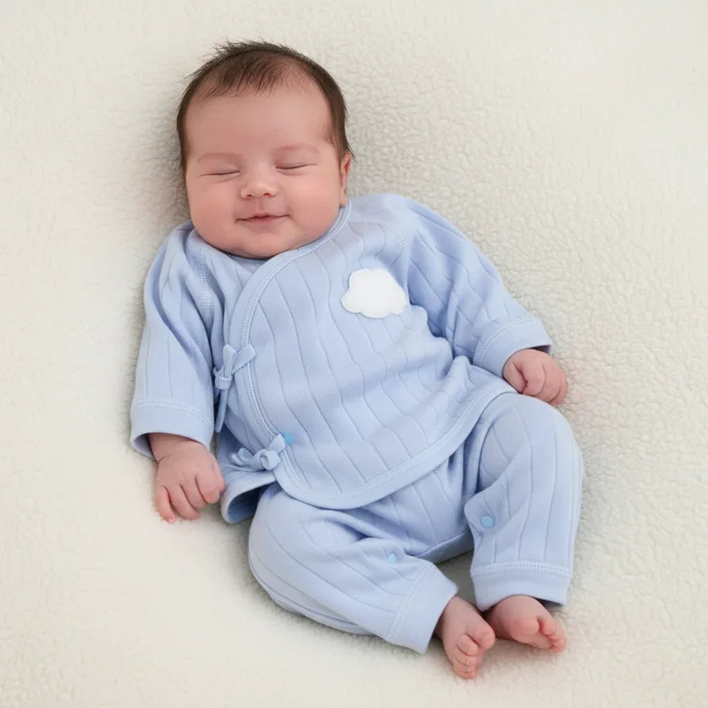 Baby Cotton 2-Piece Set – Soft Comfort for Growing Little Ones - LunaKit Baby