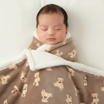 Baby Flannel Fleece Blanket – Luxurious Warmth for Winter Cuddles - LunaKit Baby