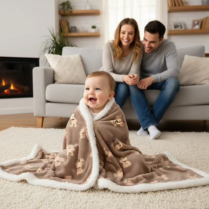 Baby Flannel Fleece Blanket – Luxurious Warmth for Winter Cuddles - LunaKit Baby