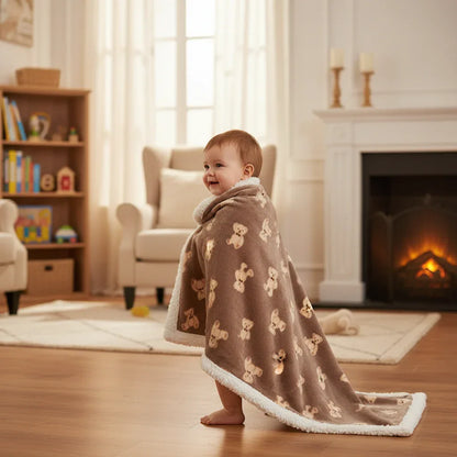Baby Flannel Fleece Blanket – Luxurious Warmth for Winter Cuddles - LunaKit Baby