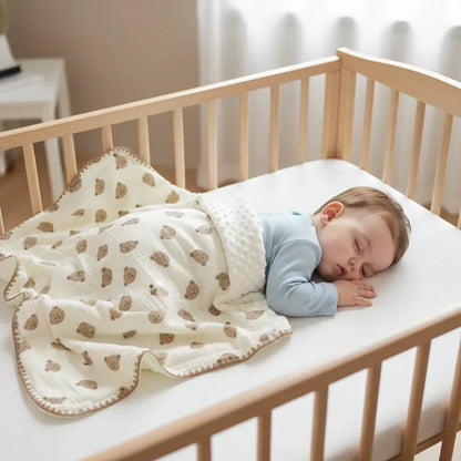 Baby Fleece Swaddle Blanket – Cloud-Soft Comfort for Sweet Sleep - LunaKit Baby