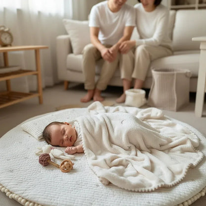 Baby Coral Fleece Blanket – Cozy Warmth for Little Adventures - LunaKit Baby