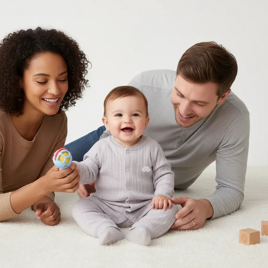 Baby Cotton Sleep Romper – Soft Comfort for Sweet Dreams - LunaKit Baby