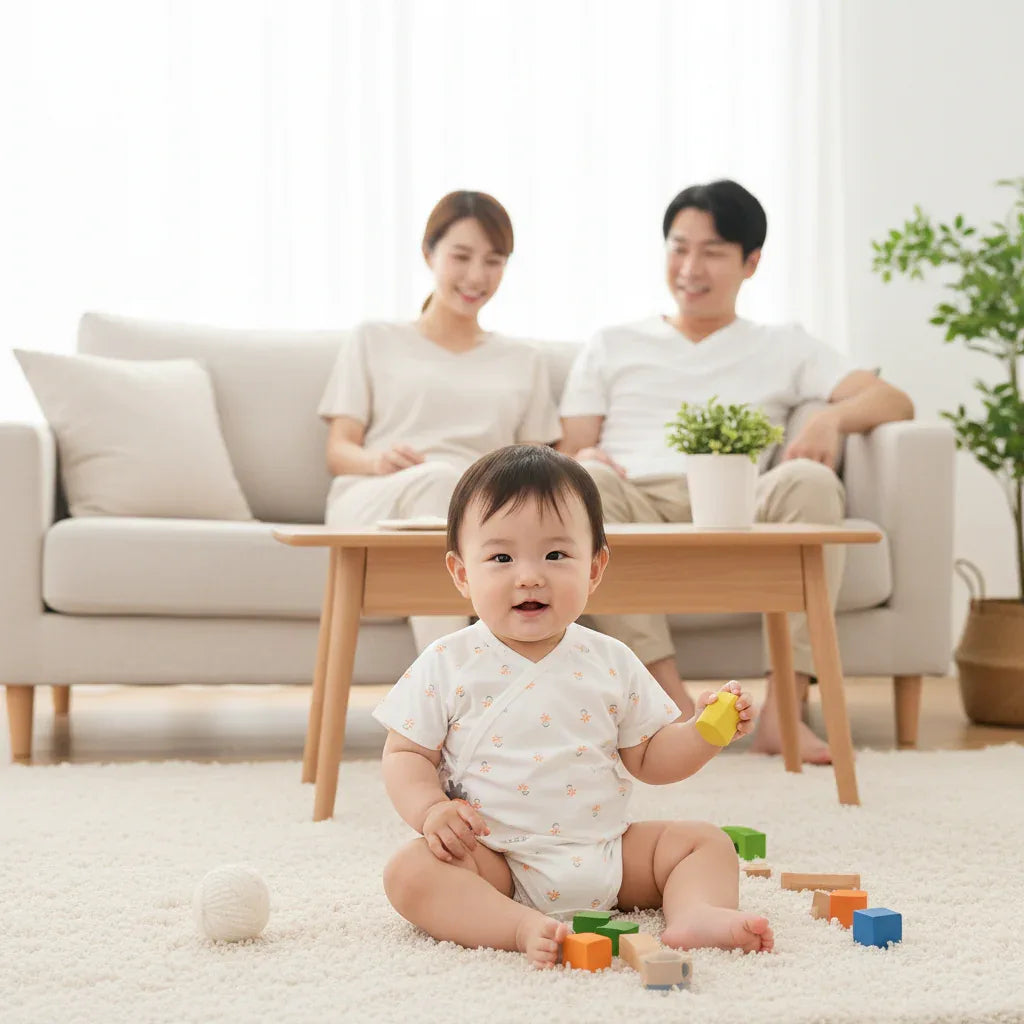 Baby Cotton Triangle Jumpsuit – Cool Comfort for Sunny Days - LunaKit Baby