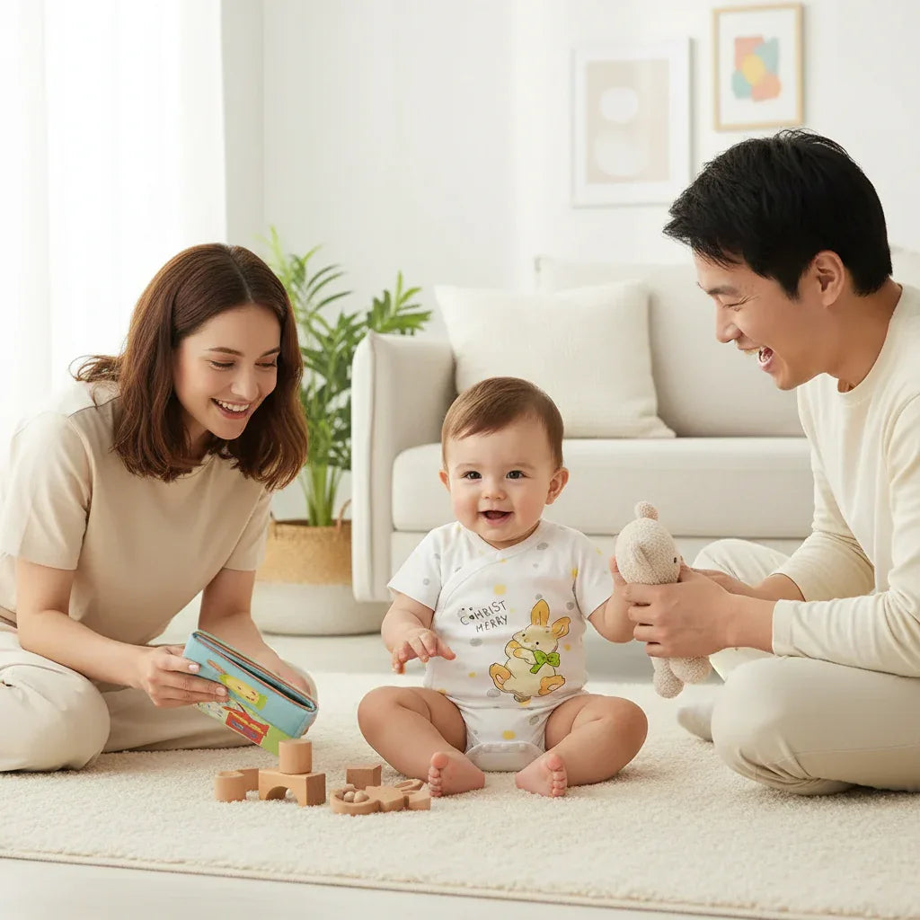 Baby Cotton Summer Romper – Cool Comfort for Sunny Little Days - LunaKit Baby