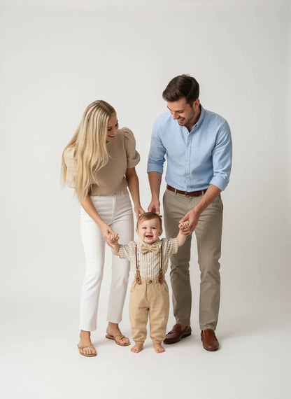 Baby Boy Gentleman Outfit Set – Smart Style for Special Moments - LunaKit Baby