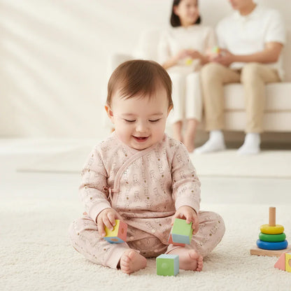 Newborn Cotton Jumpsuit – Pure Comfort for First Little Moments - LunaKit Baby