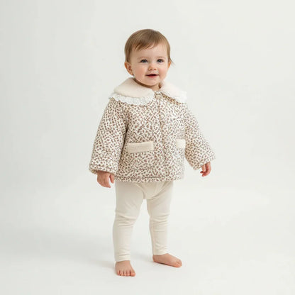 Baby Girl Winter Jacket – Elegant Warmth for Chilly Days - LunaKit Baby