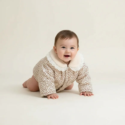 Baby Girl Winter Jacket – Elegant Warmth for Chilly Days - LunaKit Baby