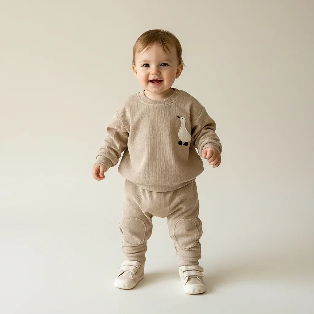 Baby Outfit Set – Soft Everyday Comfort with Playful Charm - LunaKit Baby
