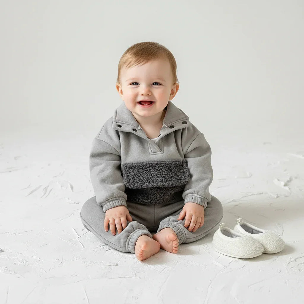 Baby Thermal Plush Set – Cozy Warmth for Cold Little Days - LunaKit Baby