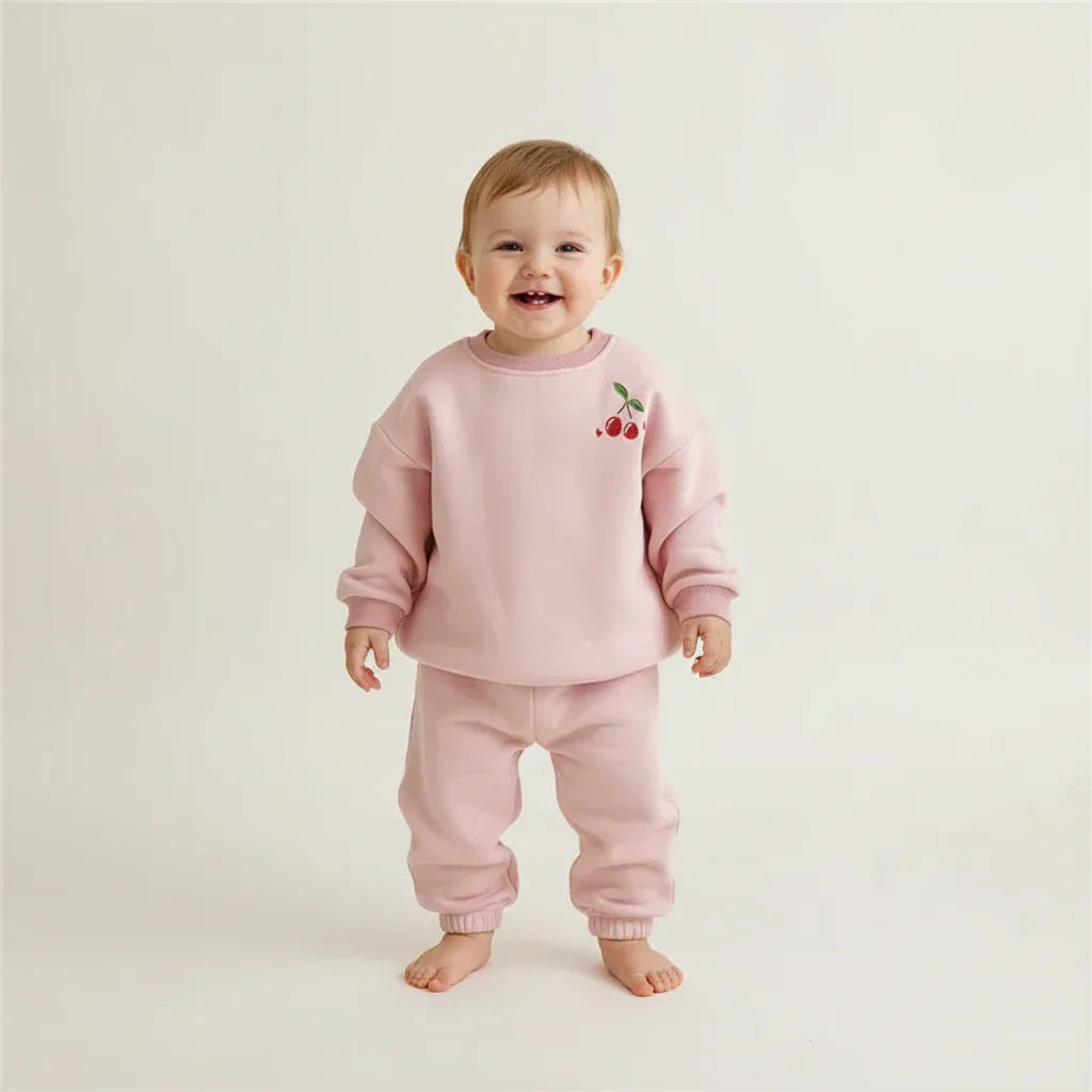 Baby Fleece Outfit Set – Cozy Warmth for Autumn & Winter Days - LunaKit Baby
