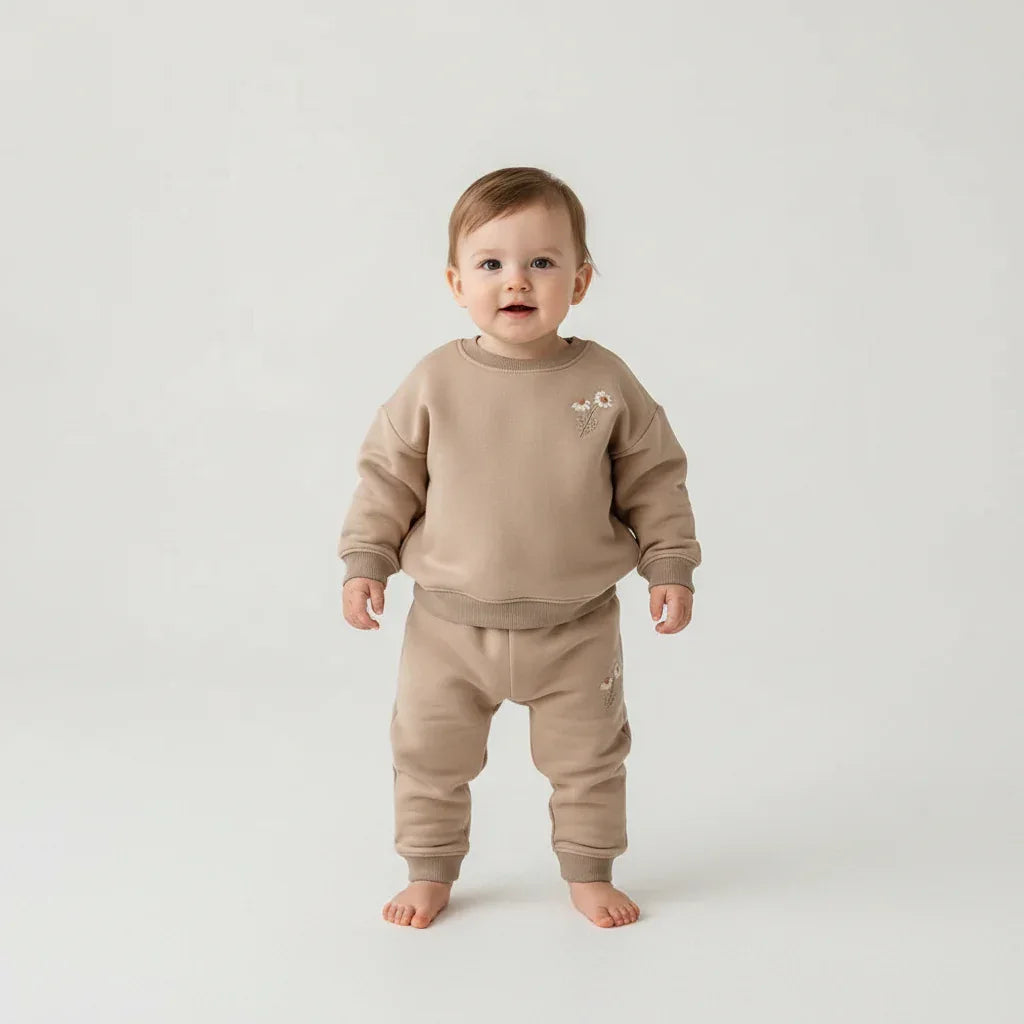 Baby Fleece Outfit Set – Cozy Warmth for Autumn & Winter Days - LunaKit Baby