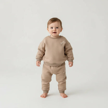 Baby Fleece Outfit Set – Cozy Warmth for Autumn & Winter Days - LunaKit Baby