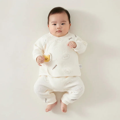 Baby Cotton Thermal Underwear Set – Warm Comfort for Cold Nights - LunaKit Baby