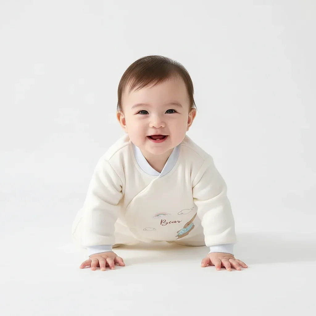 Baby Pure Cotton Winter Outfit – Premium Warmth for Cold Days - LunaKit Baby