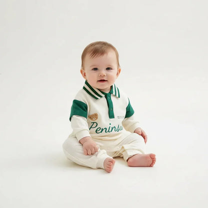 Korean Style Baby Bodysuit – Trendy Comfort for Little Explorers - LunaKit Baby