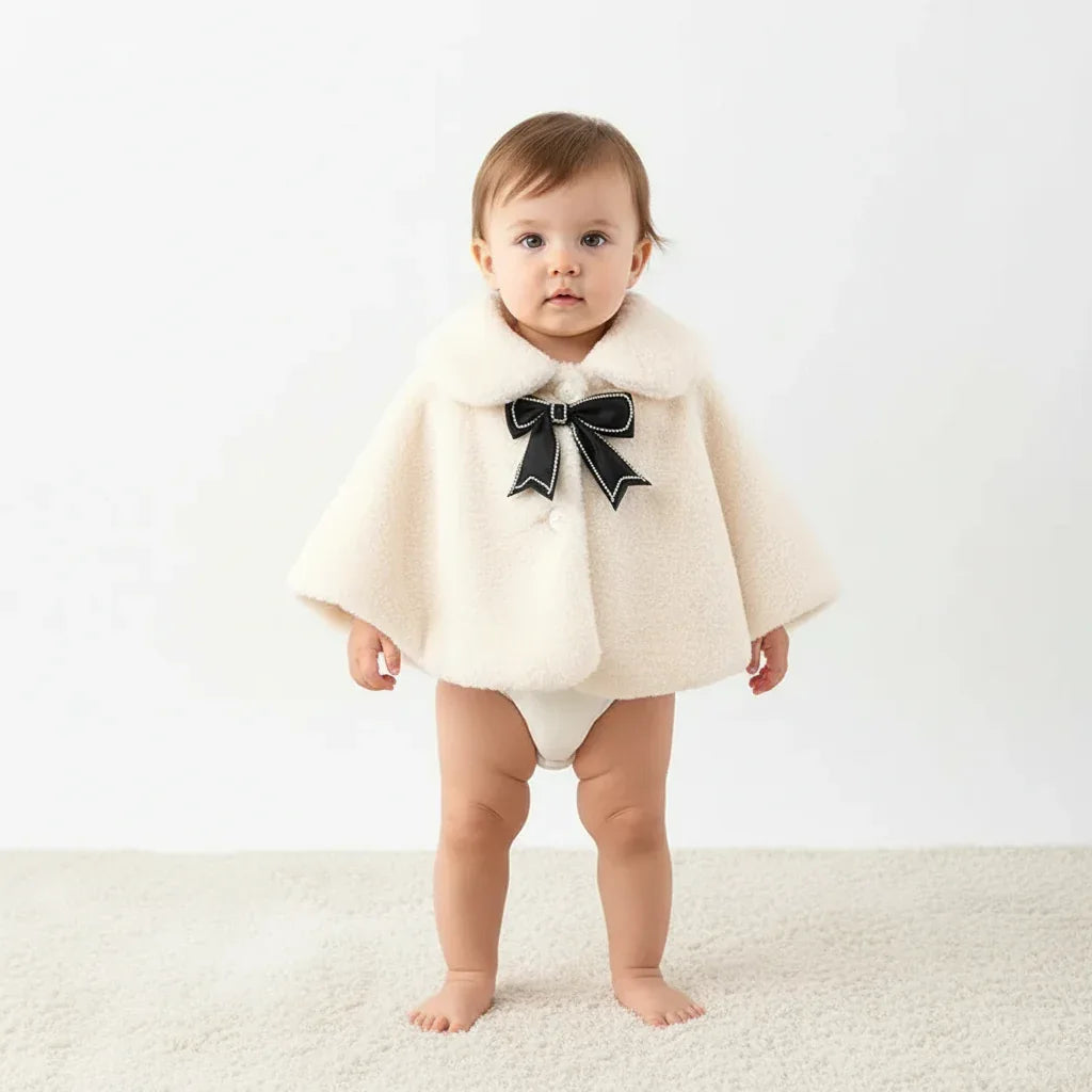 Baby Girl Winter Jacket – Plush Princess Warmth for Magical Moments - LunaKit Baby