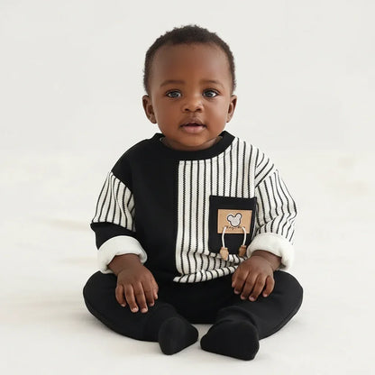 Autumn Long Sleeve T-Shirt – Soft Casual Comfort for Playful Days - LunaKit Baby