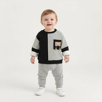 Autumn Long Sleeve T-Shirt – Soft Casual Comfort for Playful Days - LunaKit Baby