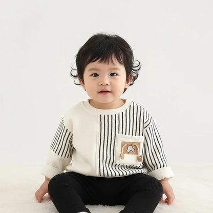 Autumn Long Sleeve T-Shirt – Soft Casual Comfort for Playful Days - LunaKit Baby