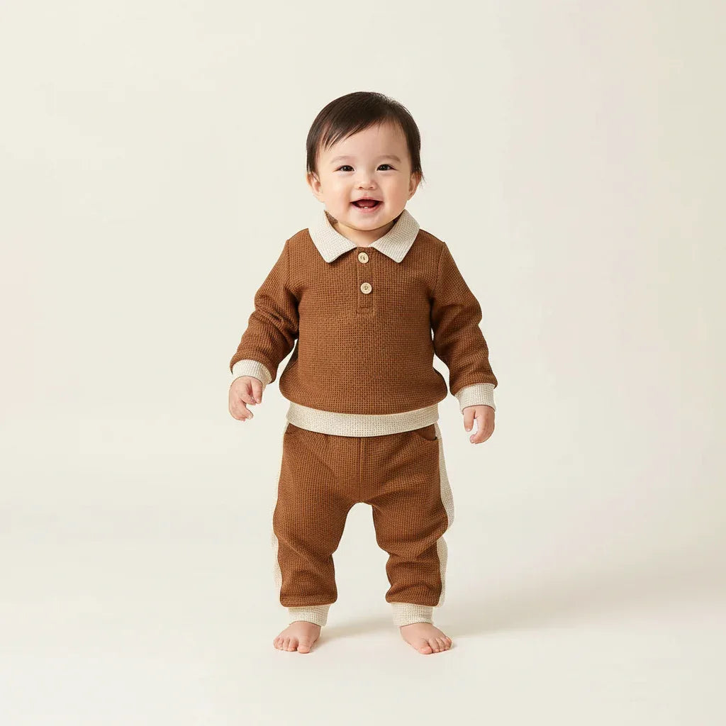 Baby Boy Autumn Clothing Set | Soft Daily Comfort - LunaKit Baby