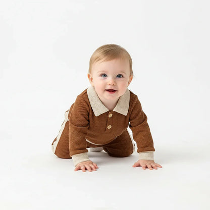 Baby Boy Autumn Clothing Set | Soft Daily Comfort - LunaKit Baby