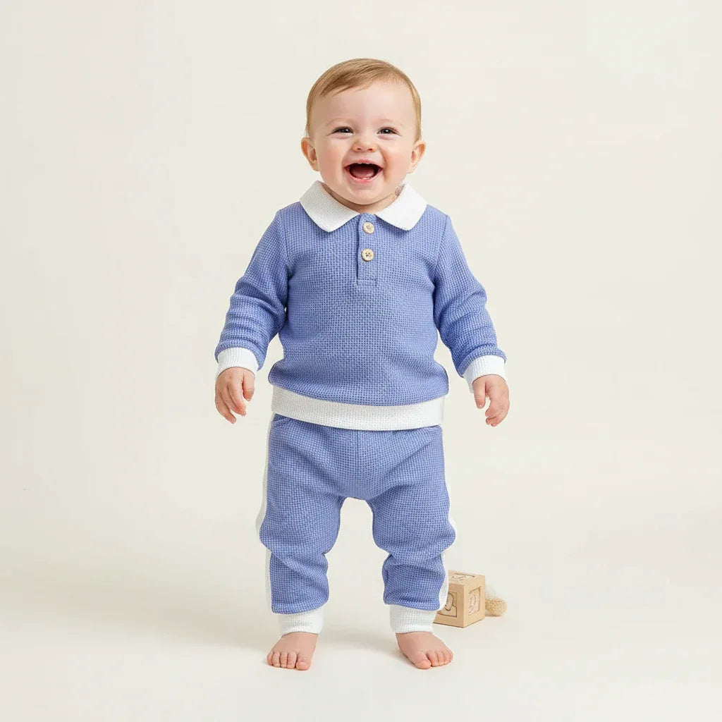 Baby Boy Autumn Clothing Set | Soft Daily Comfort - LunaKit Baby